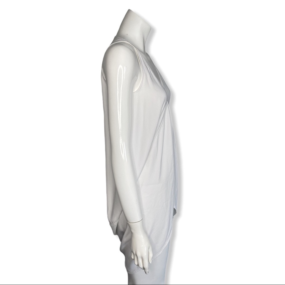 Rick Owens Mainline Draped Milk Tank Top - Picture 4 of 7
